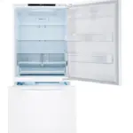⁦מקרר ‏מקפיא תחתון LG GM859RWCE ‏720 ‏ליטר⁩ – תמונה ⁦4⁩