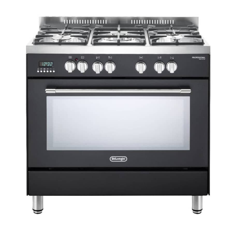 NDS901_BLACK.jpg תנור משולב כיריים Delonghi NDS941 – תמונה 1