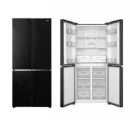 10 מקרר ארבע דלתות TCL טי.סי.אל דגם P560CDBG שחור זכוכית – תמונה 1