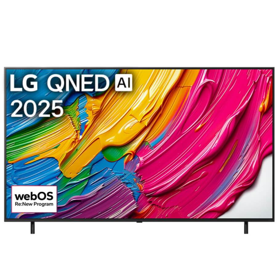 1 טלוויזיה חכמה 86" LG 4K QNED אל ג'י 86QNED80A6A – תמונה 1