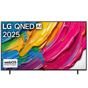 טלוויזיה חכמה 75" LG 4K QNED אל ג'י 75QNED80A6A