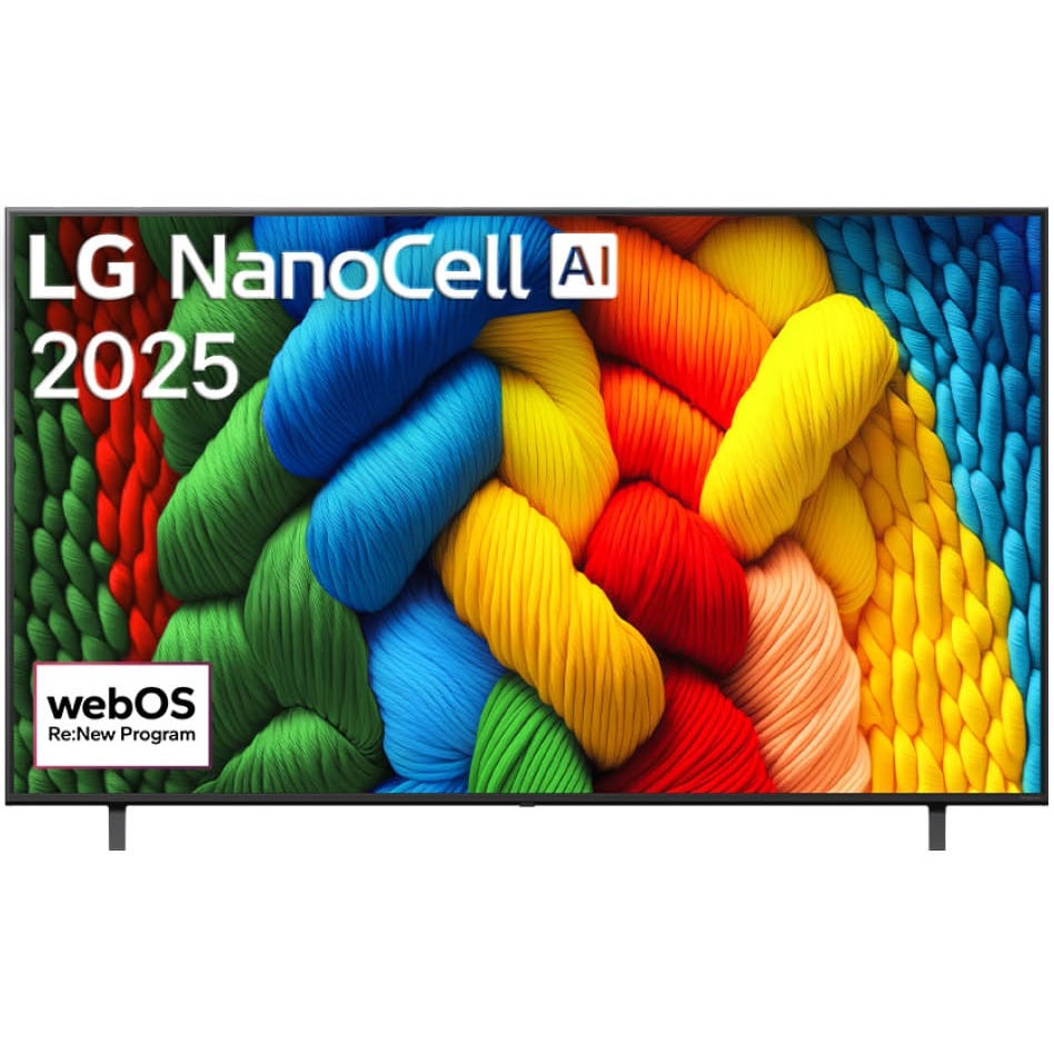 7 טלוויזיה חכמה 86" LG 4K NanoCell אל ג'י 86NANO80A6A – תמונה 1