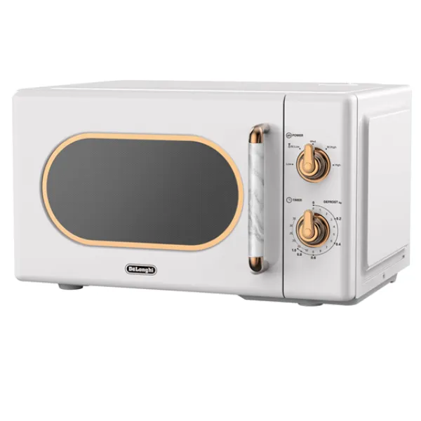 37201 מיקרוגל מכני 20 ליטר רטרו DL3720W DeLonghi – תמונה 1