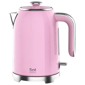 קומקום חשמלי נשלף 1.7 ליטר דגם SL-7001 סול SOL ורוד
