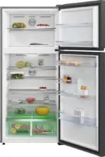 ⁦מקרר מקפיא עליון 630 ליטר דגם BEKO RDNE6543XR⁩ – תמונה ⁦2⁩