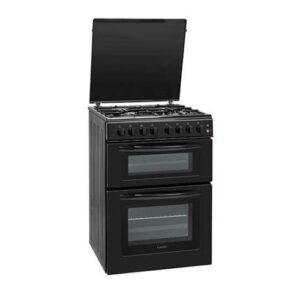 תנור אפייה דו תאי משולב כיריים גז - 4 להבות Lenco  LDOV60BL