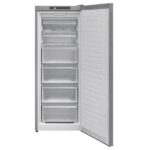 ⁦מקפיא 6 מגירות - 210 ליטר Lenco LFZE376V-S כסוף⁩ – תמונה ⁦2⁩