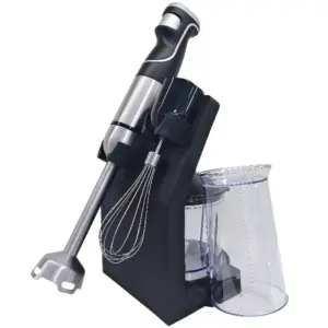 מוט בלנדר משולב קוצץ עם מתקן אחסון דגם SAUTER HB1212B סאוטר שחור