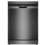 מדיח כלים רחב 60 ס"מ דגם SN23EC03ME  SIEMENS דמוי נירוסטה מושחרת
