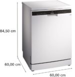 ⁦מדיח כלים רחב 60 ס"מ דגם SIEMENS SN23EW28AE  לבן⁩ – תמונה ⁦4⁩