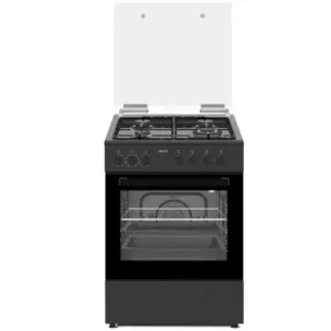 תנור אפייה משולב כיריים גז מולטיסיסטם דגם FUJICOM FJ-FSC75BK