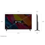 ⁦טלוויזיה LG 86QNED70A6A 4K ‏86 ‏אינטש⁩ – תמונה ⁦2⁩