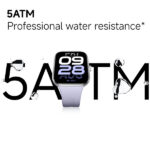 ⁦שעון ספורט חכם שיאומי דגם Redmi Watch 5 בצבע כסף⁩ – תמונה ⁦3⁩