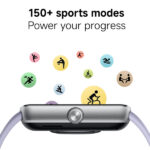 ⁦שעון ספורט חכם שיאומי דגם Redmi Watch 5 בצבע כסף⁩ – תמונה ⁦4⁩