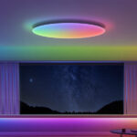 ⁦מנורת תקרה חכמה Yeelight 50W דגם Yeelight ARWEN Ceiling Light D600⁩ – תמונה ⁦4⁩