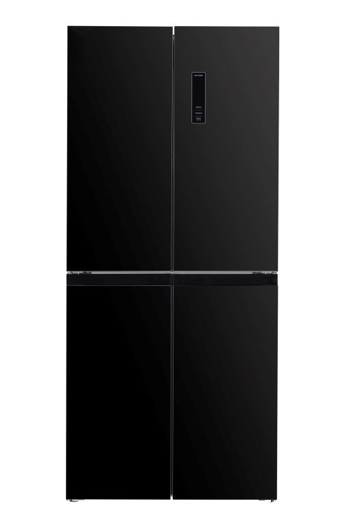 מקרר-4-דלתות-5000GLBK-500x751 מקרר 4 דלתות 521 ליטר זכוכית שחורה LVR-5200GLB - LAVAMAT – תמונה 1