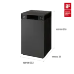 ⁦מטהר אוויר שארפ Purefit לטיהור חדרים עד 84 מ"ר FX-S120H-H⁩ – תמונה ⁦6⁩