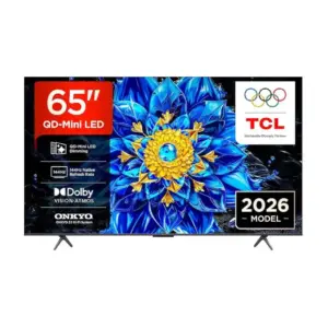 טלוויזיה חכמה TCL 65P8L 65" Premium QD-Mini LED 144Hz Google TV