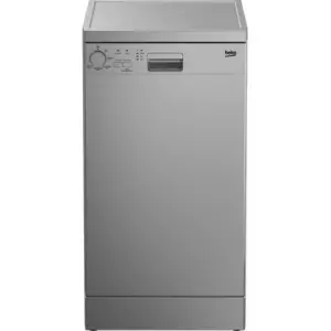 מדיח כלים צר בקו - 10 מערכות כלים - דגם Beko DFS05010X