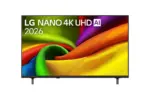 טלוויזיה חכמה NANOCELL “50 50NU840B6LA אל ג’י LG
