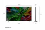 ⁦טלוויזיה "86 LG אל ג'י QNED 4K דגם 86QNED86A6A⁩ – תמונה ⁦2⁩