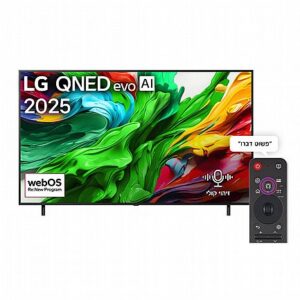 טלוויזיה "86 LG אל ג'י QNED 4K דגם 86QNED86A6A