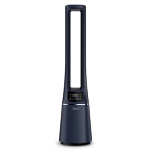 מאוורר עמוד ומטהר אוויר BLADLESS FAN דגם AMS150-PB
