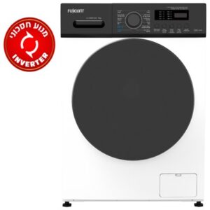 מכונת כביסה FJ-WM912W‏ Fujicom ‏9 ‏ק"ג פוג'יקום