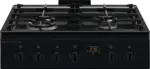 ⁦‏תנור משולב כיריים Electrolux LKK660224K אלקטרולוקס⁩ – תמונה ⁦2⁩